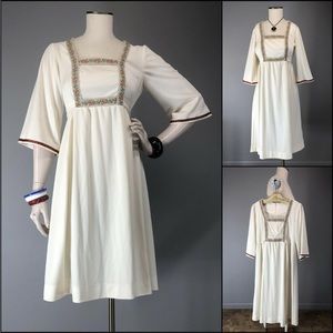 Sweet 1970s handmade dress